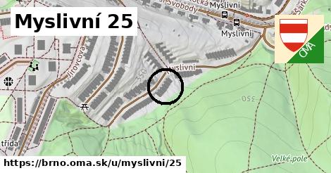 Myslivní 25, Brno