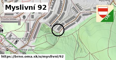 Myslivní 92, Brno