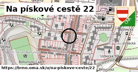 Na pískové cestě 22, Brno