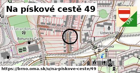 Na pískové cestě 49, Brno