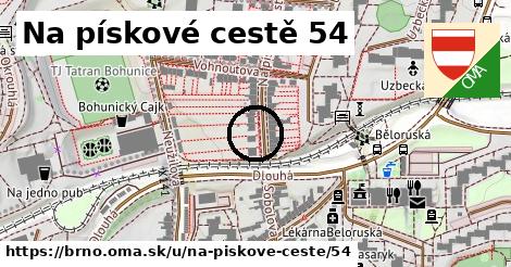 Na pískové cestě 54, Brno