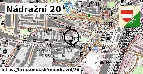 Nádražní 20, Brno