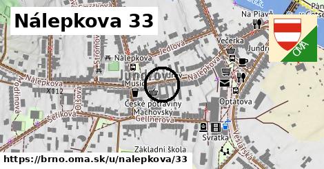 Nálepkova 33, Brno