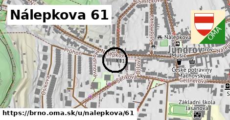 Nálepkova 61, Brno