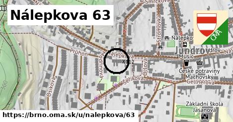 Nálepkova 63, Brno