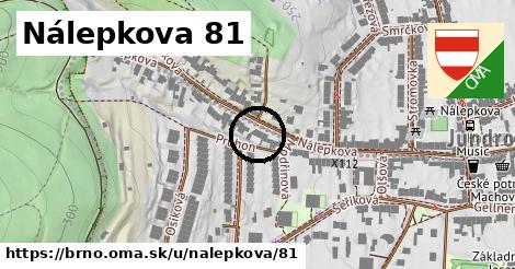 Nálepkova 81, Brno