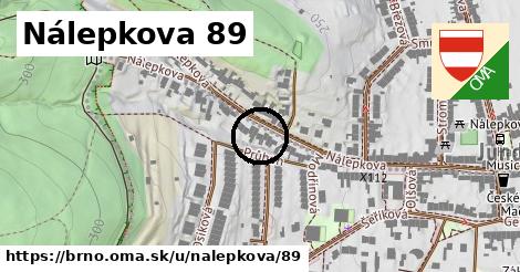 Nálepkova 89, Brno