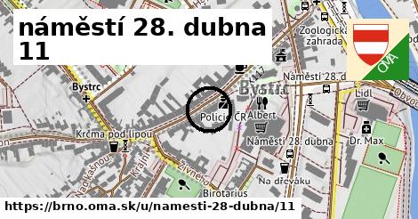 náměstí 28. dubna 11, Brno