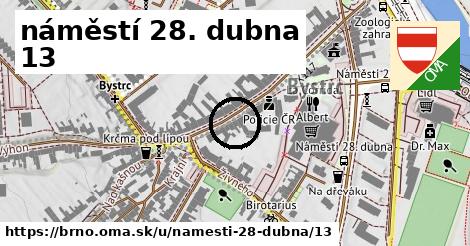 náměstí 28. dubna 13, Brno