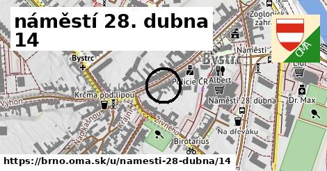 náměstí 28. dubna 14, Brno