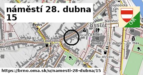 náměstí 28. dubna 15, Brno