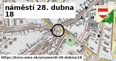 náměstí 28. dubna 18, Brno