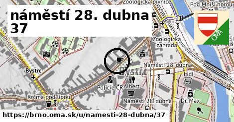 náměstí 28. dubna 37, Brno