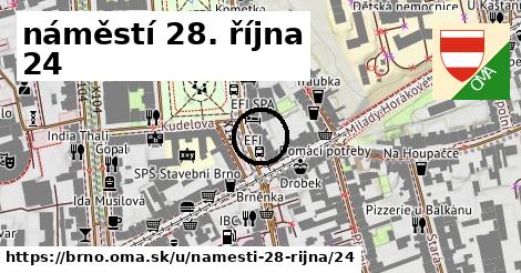 náměstí 28. října 24, Brno