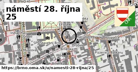 náměstí 28. října 25, Brno