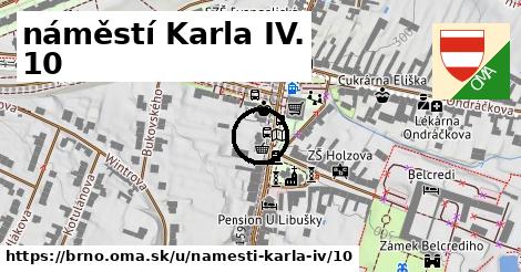 náměstí Karla IV. 10, Brno