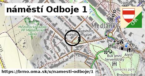 náměstí Odboje 1, Brno