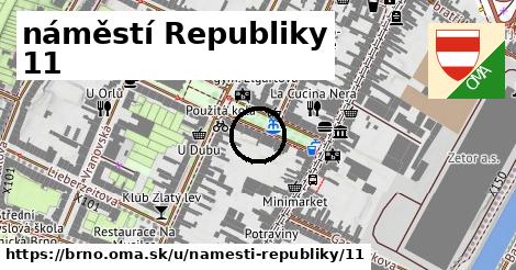 náměstí Republiky 11, Brno