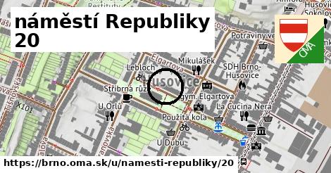 náměstí Republiky 20, Brno
