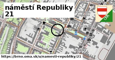 náměstí Republiky 21, Brno