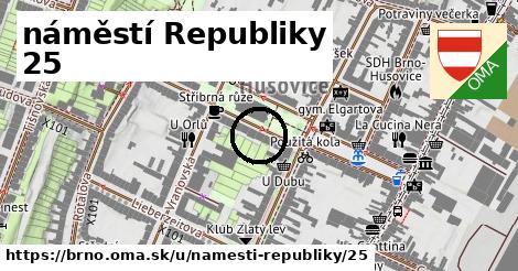 náměstí Republiky 25, Brno