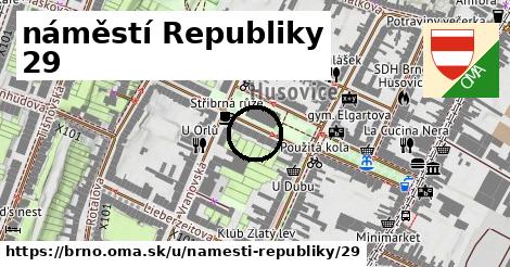 náměstí Republiky 29, Brno