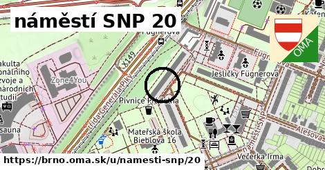 náměstí SNP 20, Brno