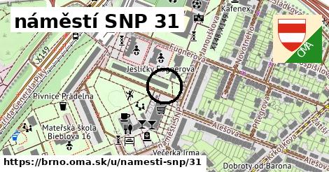 náměstí SNP 31, Brno