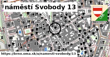 náměstí Svobody 13, Brno