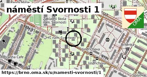 náměstí Svornosti 1, Brno