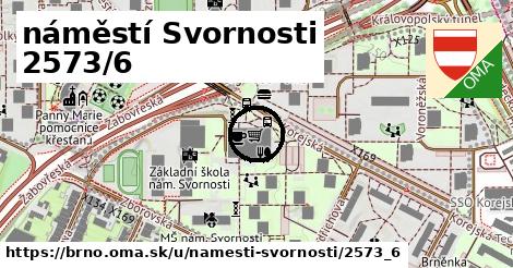 náměstí Svornosti 2573/6, Brno