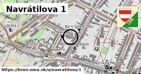 Navrátilova 1, Brno