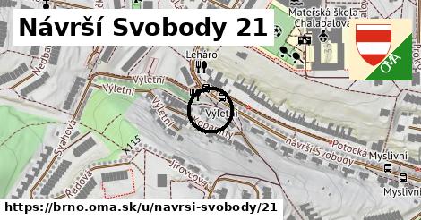 Návrší Svobody 21, Brno