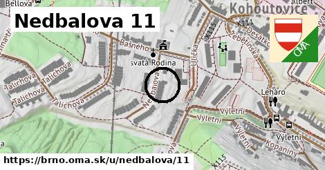 Nedbalova 11, Brno