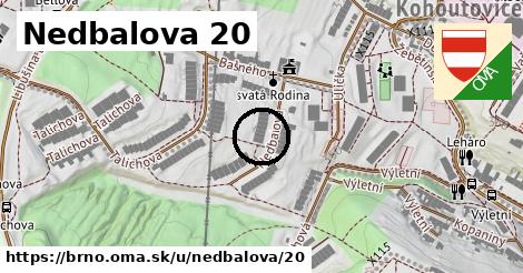 Nedbalova 20, Brno