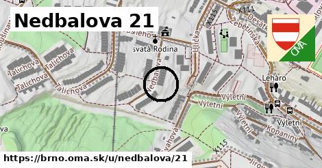 Nedbalova 21, Brno