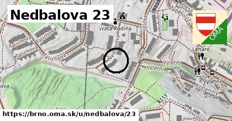 Nedbalova 23, Brno
