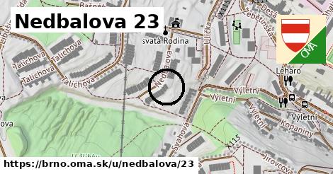 Nedbalova 23, Brno