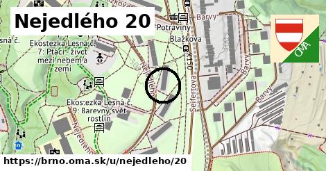 Nejedlého 20, Brno