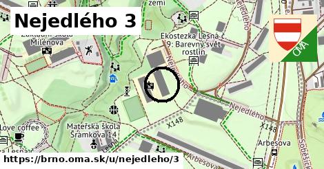 Nejedlého 3, Brno