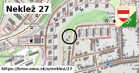 Neklež 27, Brno