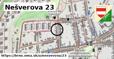 Nešverova 23, Brno