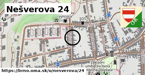 Nešverova 24, Brno