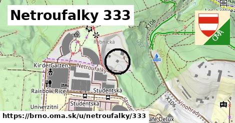 Netroufalky 333, Brno