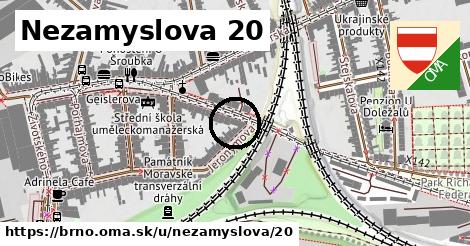 Nezamyslova 20, Brno