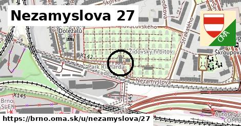 Nezamyslova 27, Brno