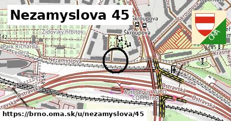 Nezamyslova 45, Brno