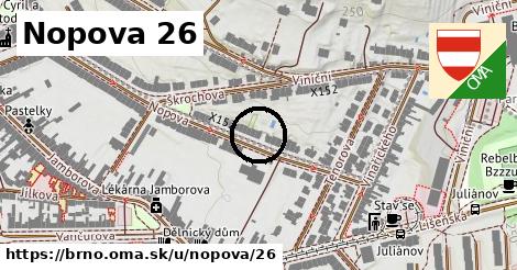 Nopova 26, Brno