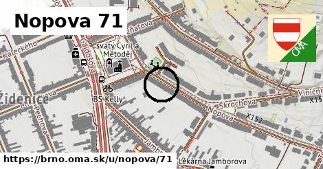 Nopova 71, Brno