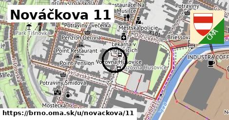 Nováčkova 11, Brno